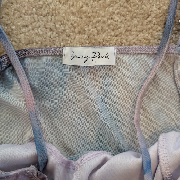 Emory Park Lavender Mesh Fabric - Picture 5 of 7